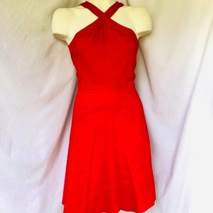 Antonio Melani Aria Linen Criss-Cross Halter